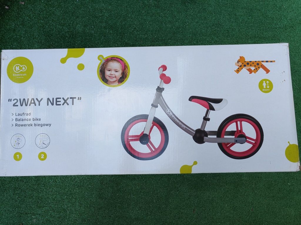 Rowerek biegowy Kinderkraft - 2WAY NEXT