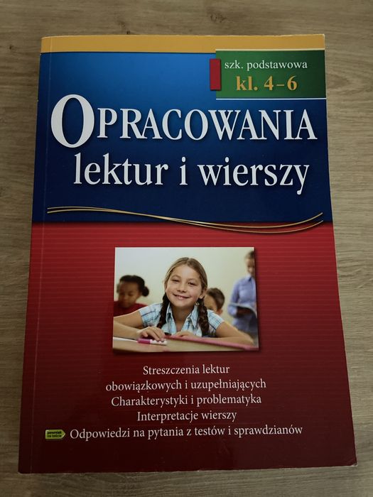 Opracowanie lektur i wierszy szkoła podstawowa klasa 4-6