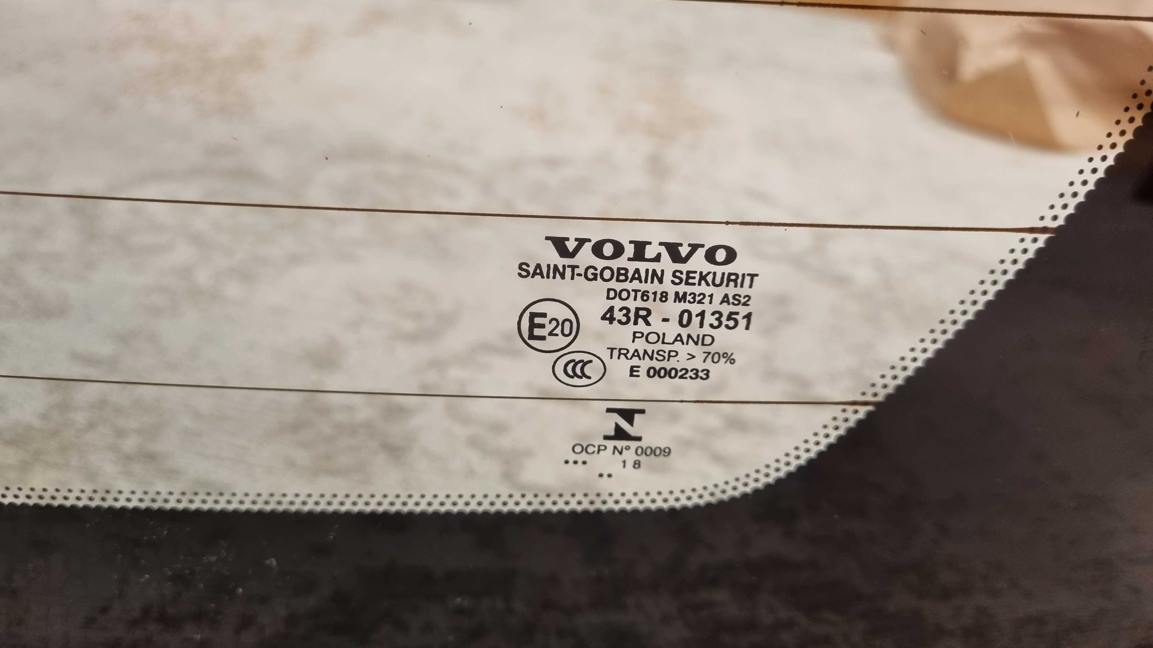 Volvo XC 90 II 2, Szyba klapa tył 2018, szyba lewa tył 2016