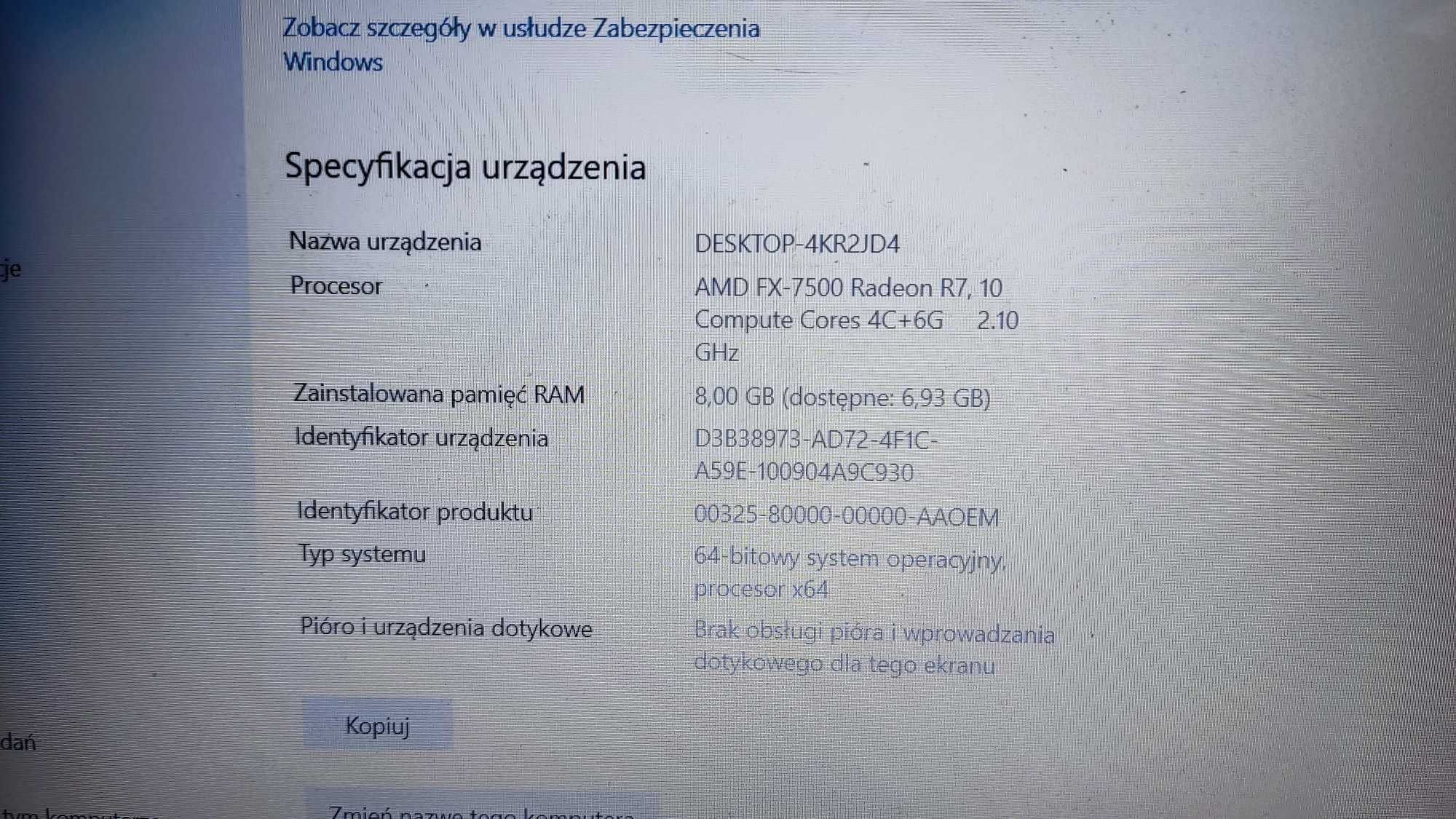 Laptop Lenovo  Z50-75