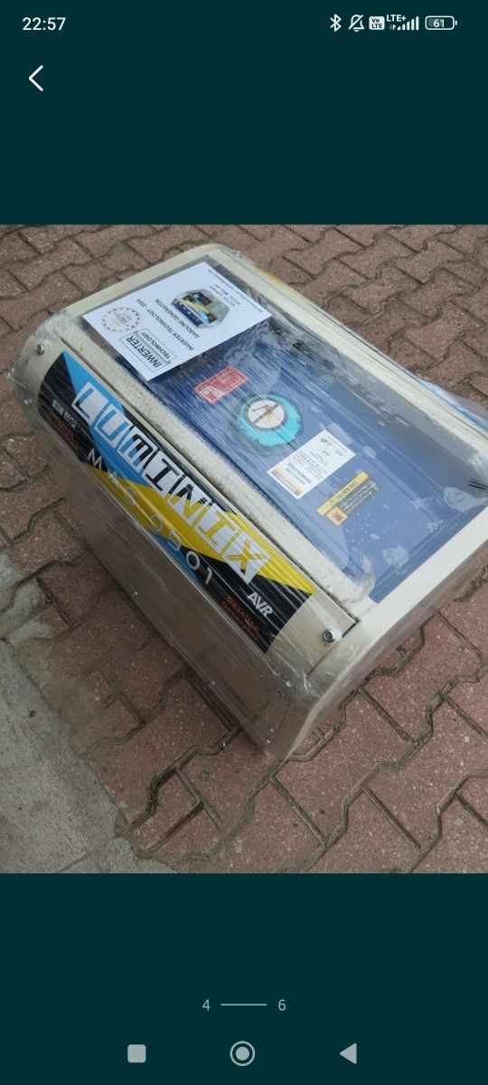 Agregat prądotwórczy LUMINIX MAG 0901 6,7 kW
