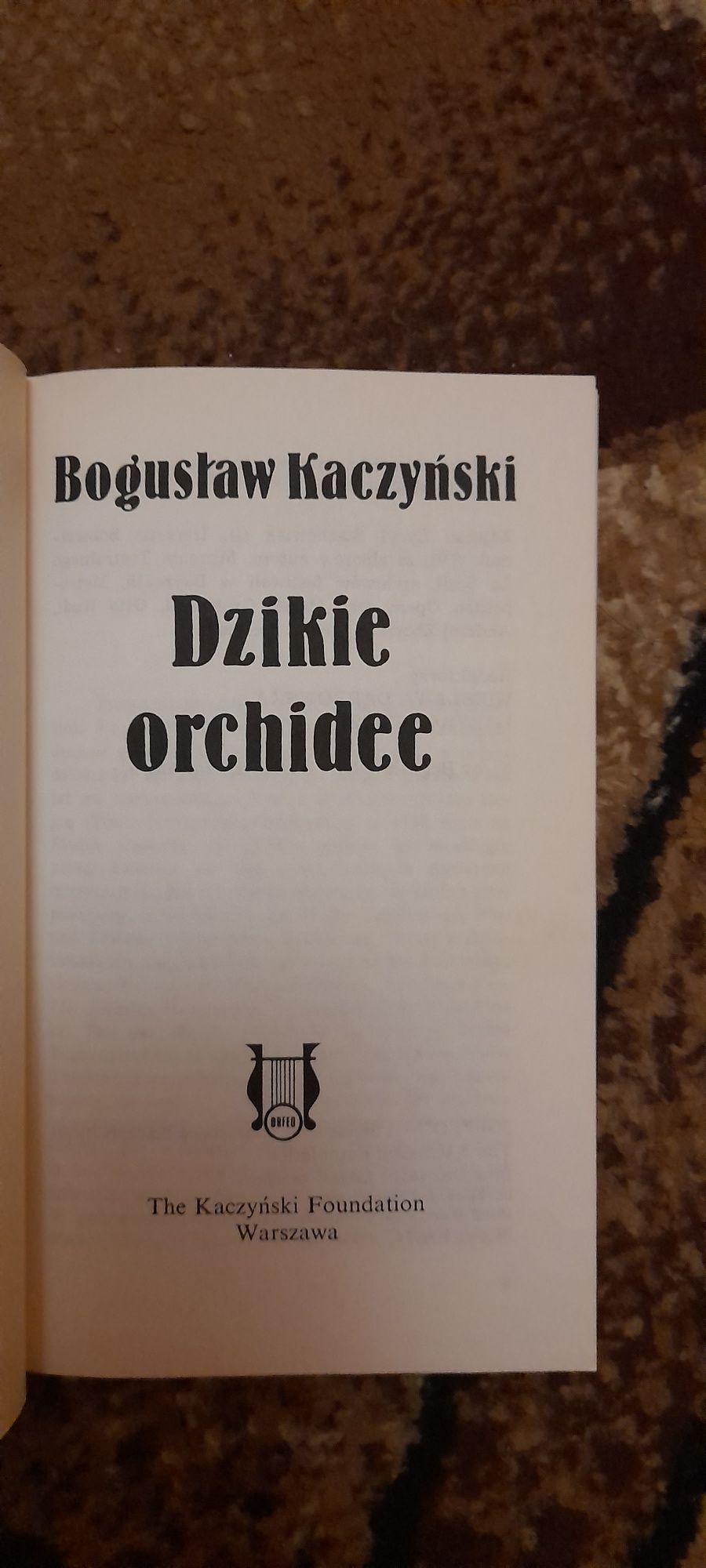 Dzikie orchidee - Bogusław Kaczyński