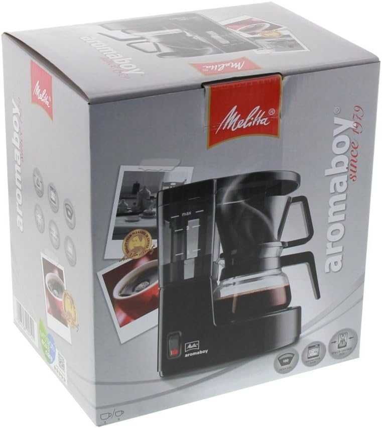 Melitta Aromaboy Ekspres Przelewowy, Czarny, 500 W 110 V