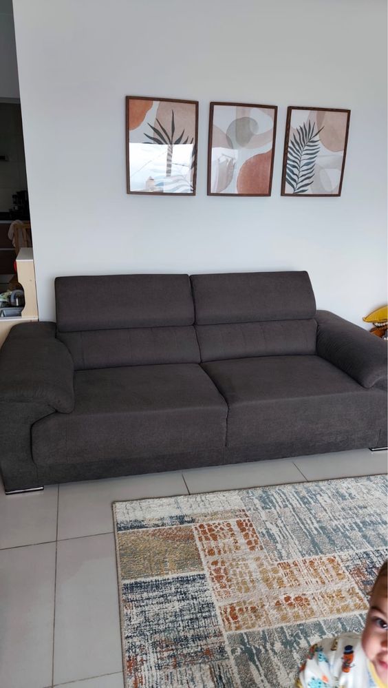 Conjunto sofás 2 e 3 Lugares
