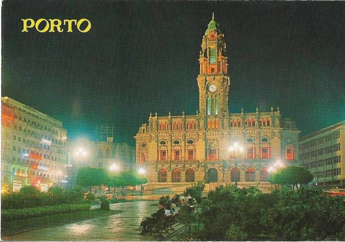 Porto - - - Postais antigos (cerca de 30 anos) - - - - - Postais