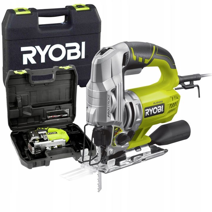Ryobi Wyrzynarka Elektryczna 600w Piła Rjs850-k Regulacja Obrotów+ Wal