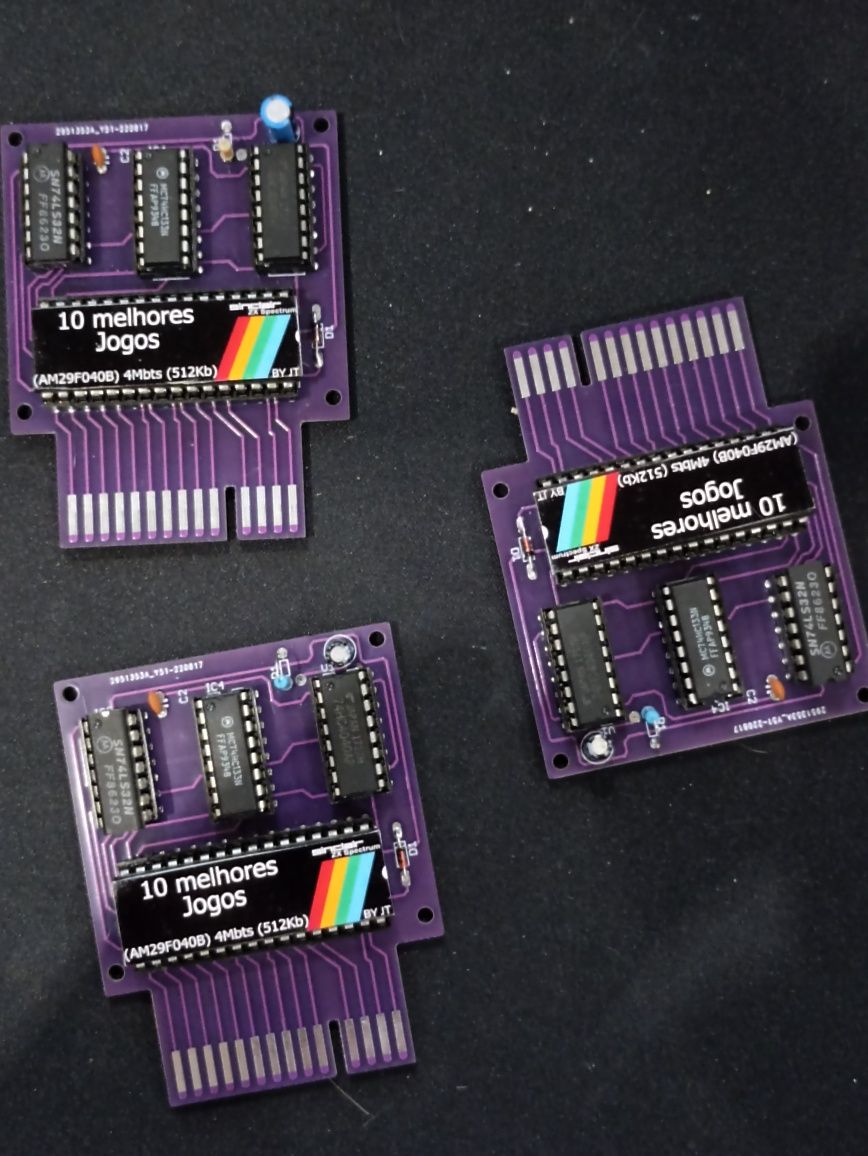 Cartridge Spectrum para interface 2/compatível c/ 10 jogos