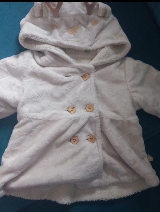 Futerko kozuszek z kapturem roz 74