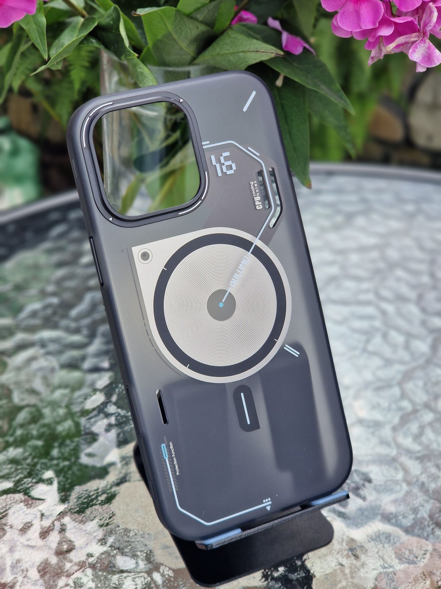Чохол для iPhone 16 Pro Max Aulumu A16 Semi-Translucent Frosted Case