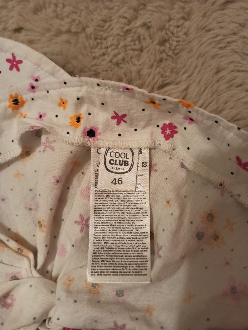 Czapeczka chustka wiązana z daszkiem Cool Club ochrona UV