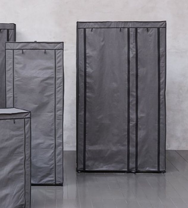 Шафа DAMHUS 100х174см т.сірий