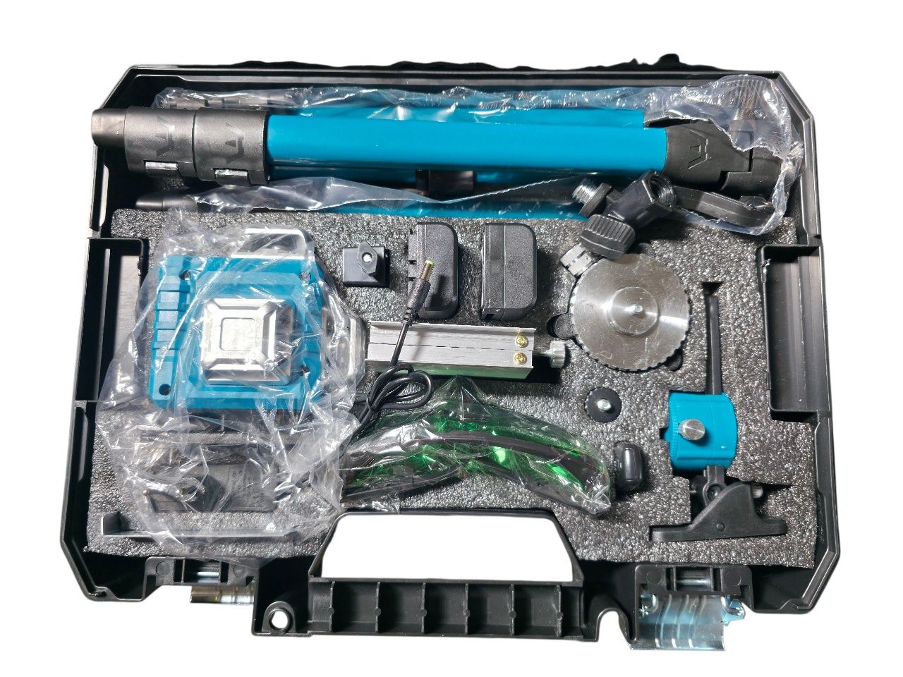 Laser krzyżowy Kevsuvqin x 360°, 4D 16 linii