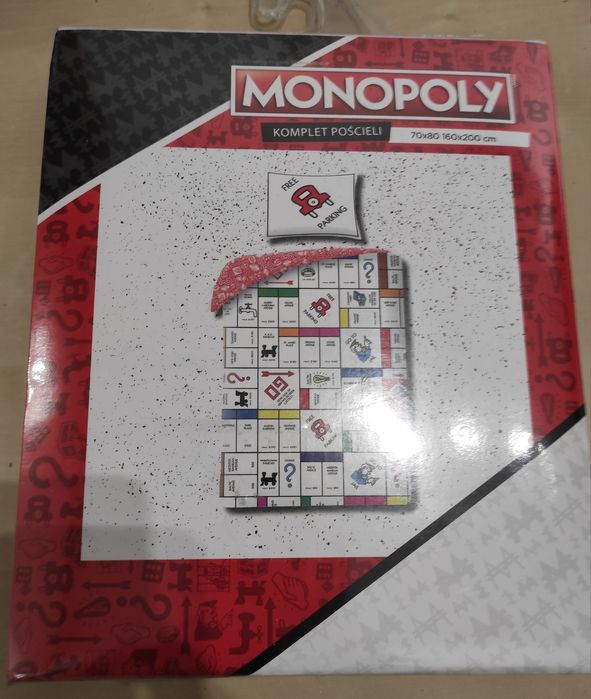 Pościel monopoly 160 x 200 + 70 z 80