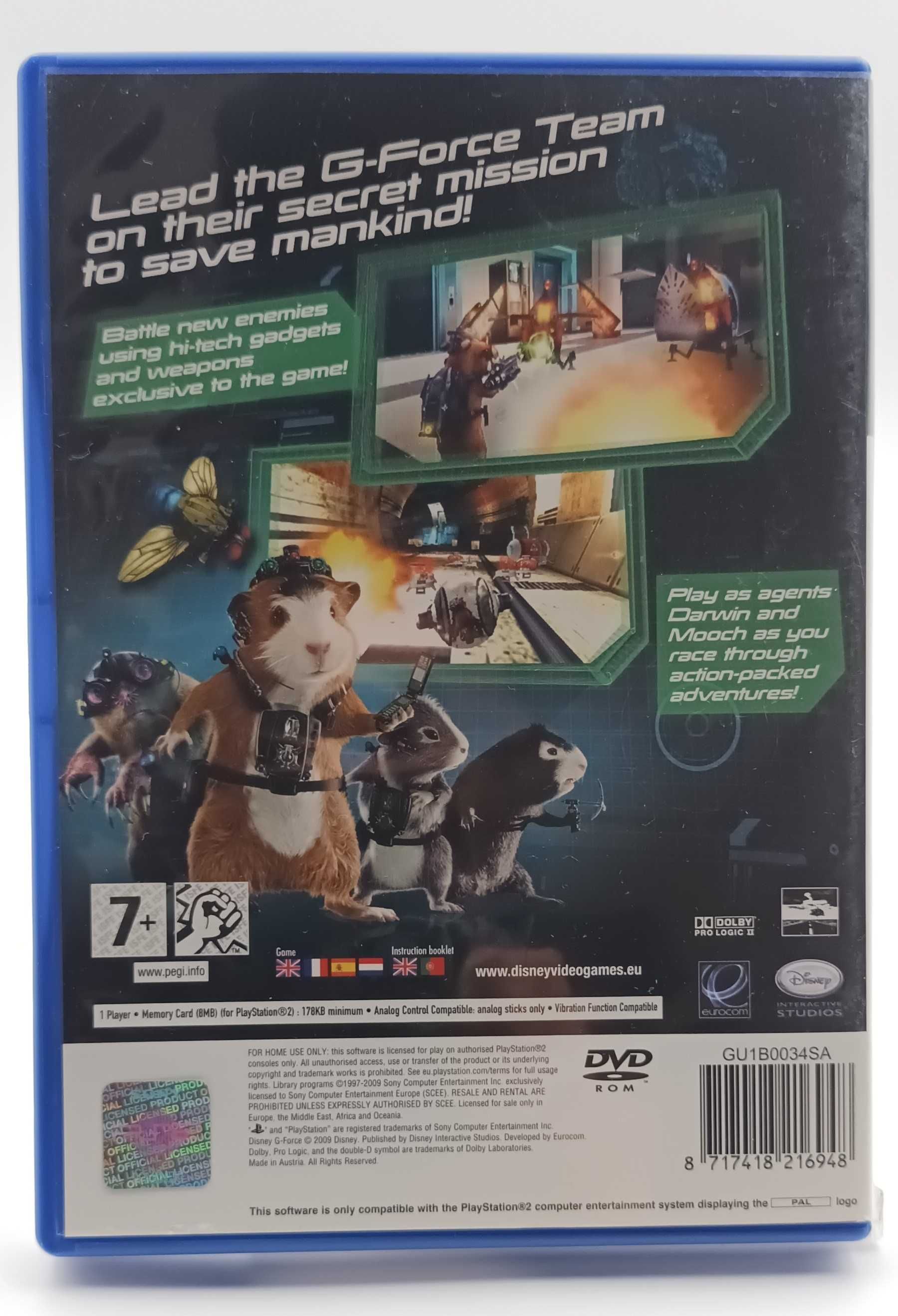 Disney G-Force PS2