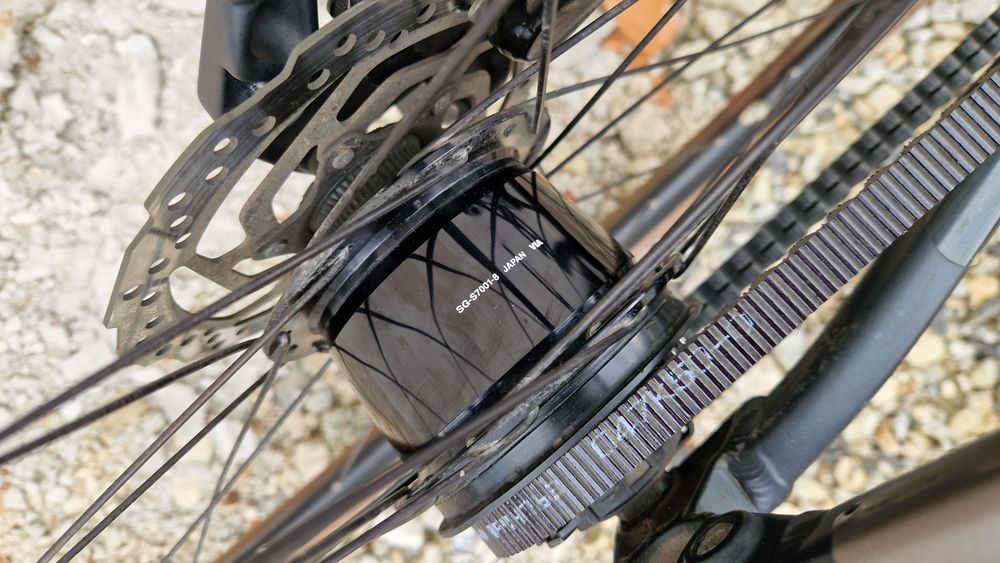 Rower Cube hyde race pasek Alfine 8 rozmiar M Schwalbe miejski trekkin