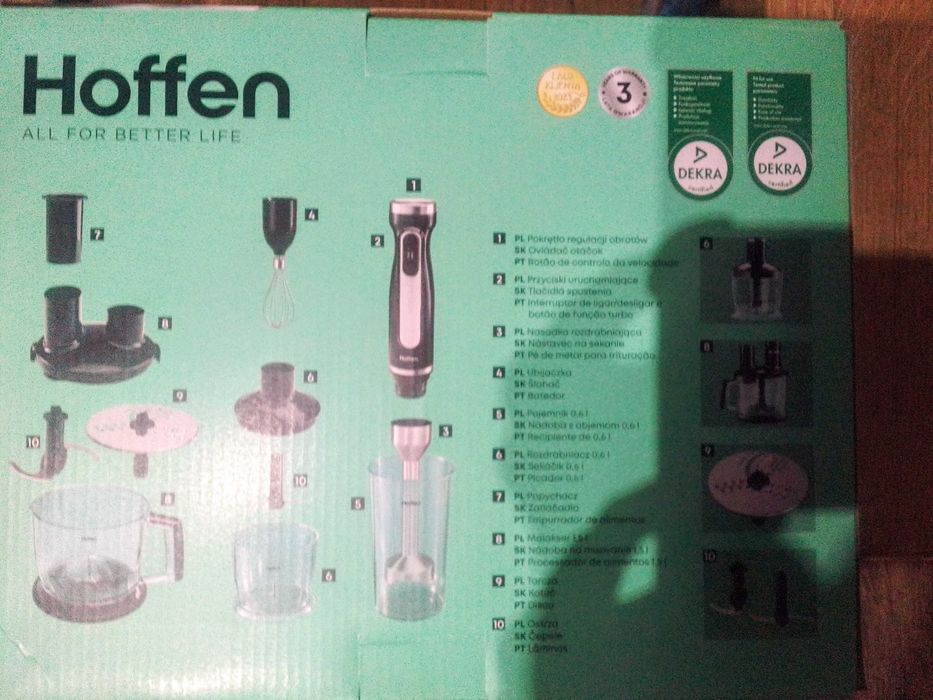 Blender ręczny Hoffen 4w1
