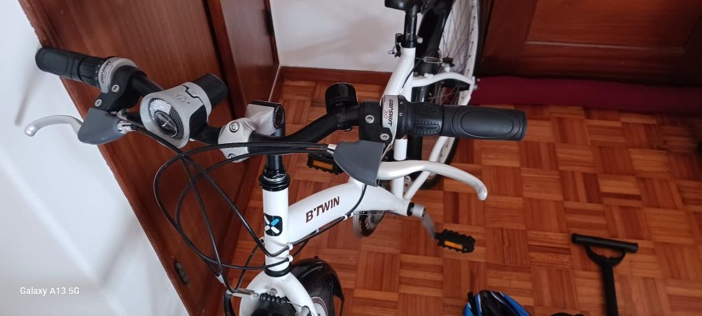 Bicicleta Btwin praticamente nova