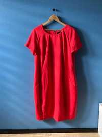 Sukienka elegancka w kolorze czerwonym (52 rozmiar) Nowa cena PROMOCJA