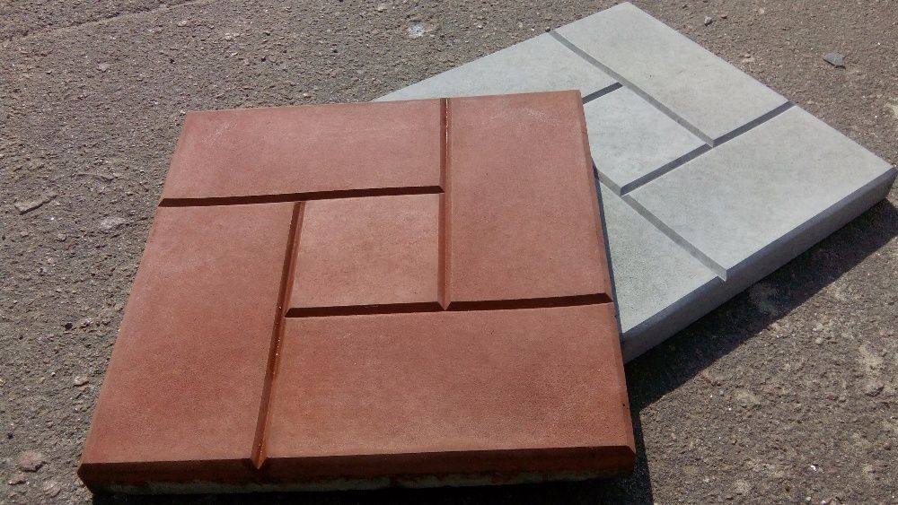 Доставка БЕСПЛАТНО по Киеву и Обл.Тротуарная плитка 30х30х3, 40х40х5.