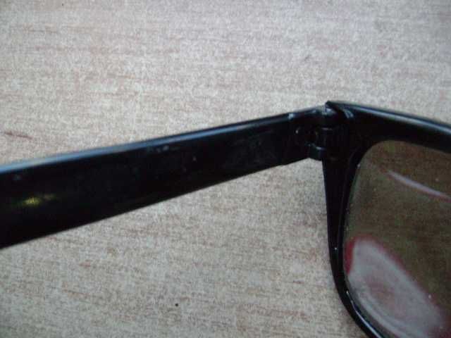 Starocie z PRL - Adidas = Okulary przeciwsłoneczne damskie rozstaw13cm