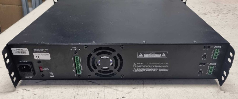Wzmacniacz Ecler eHSA2-250