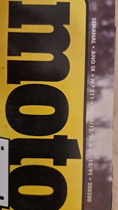 Revistas Motojornal com 20 e 30 anos