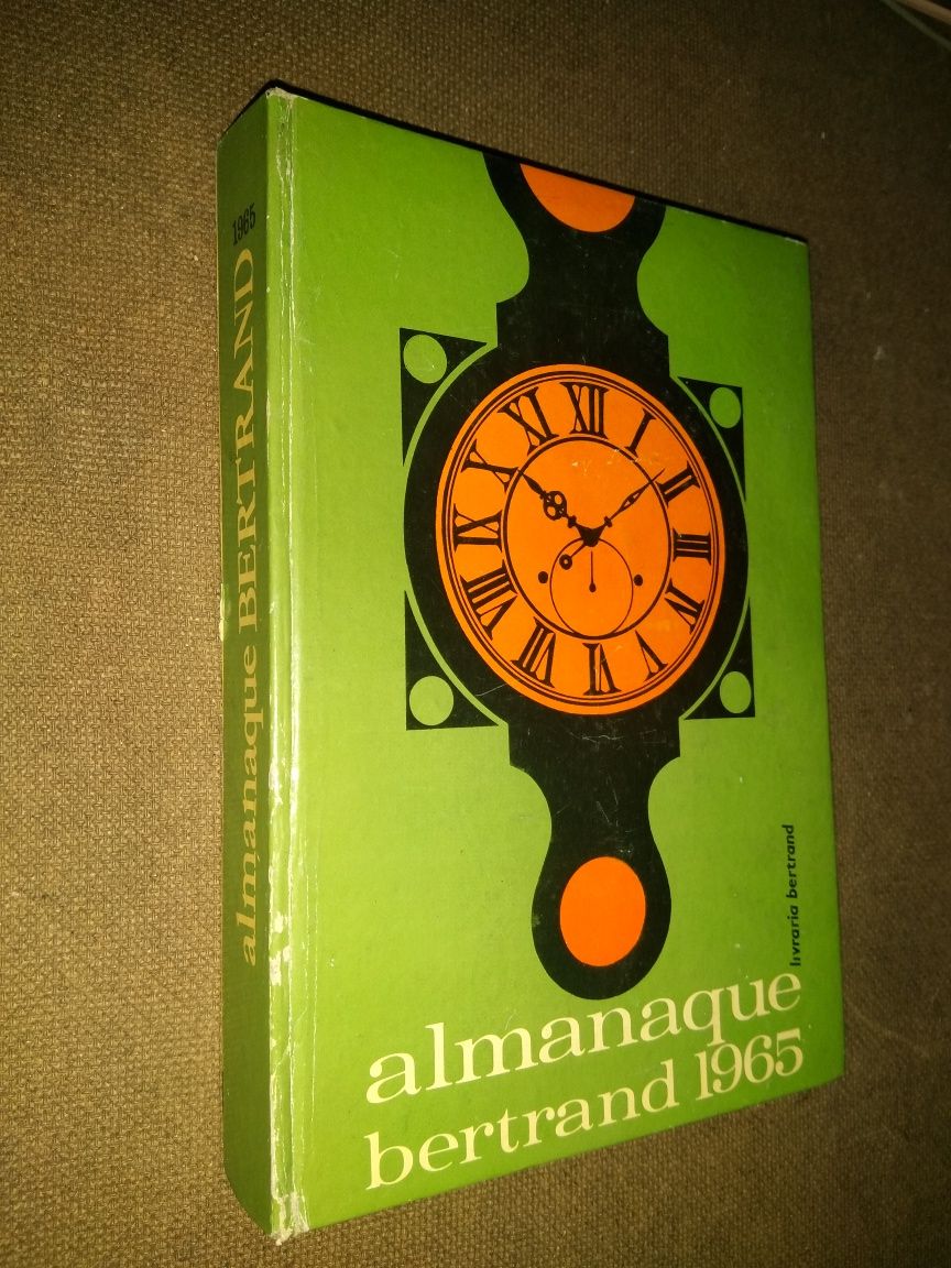 Almanaque Bertrand 1965, 1966, 1967, 1968 e 1969