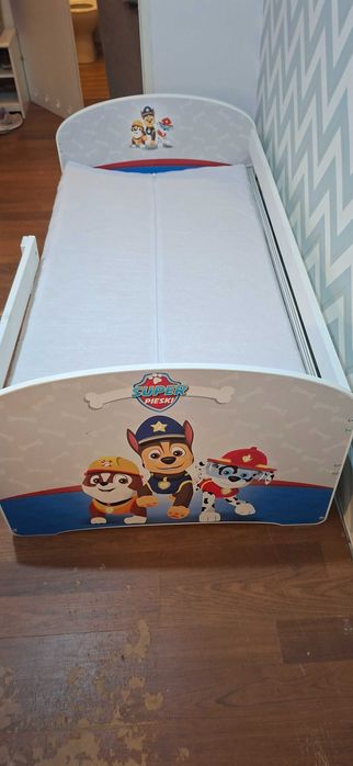 Łóżko dziecięce psi patrol