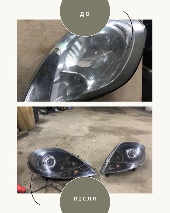 Ремонт та дооснащення фар