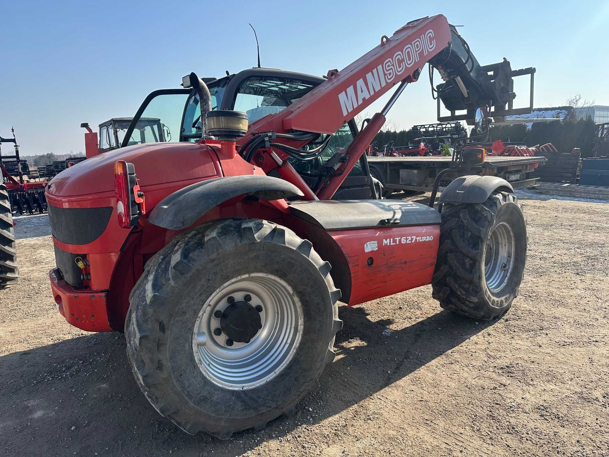 Manitou MLT 627 Turbo LSU! Stan BDB! Ładowarka teleskopowa JCB