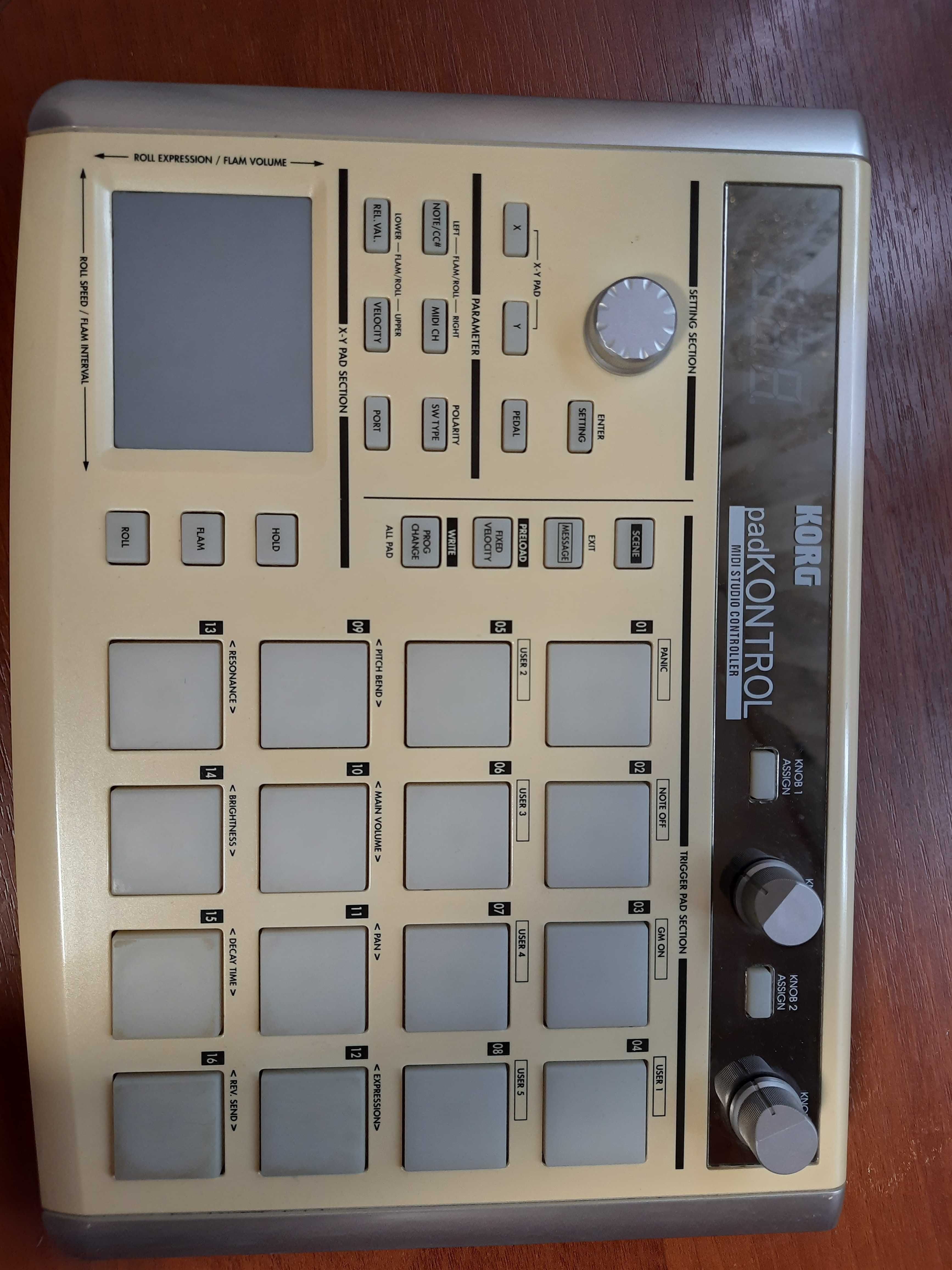 Korg Pad control