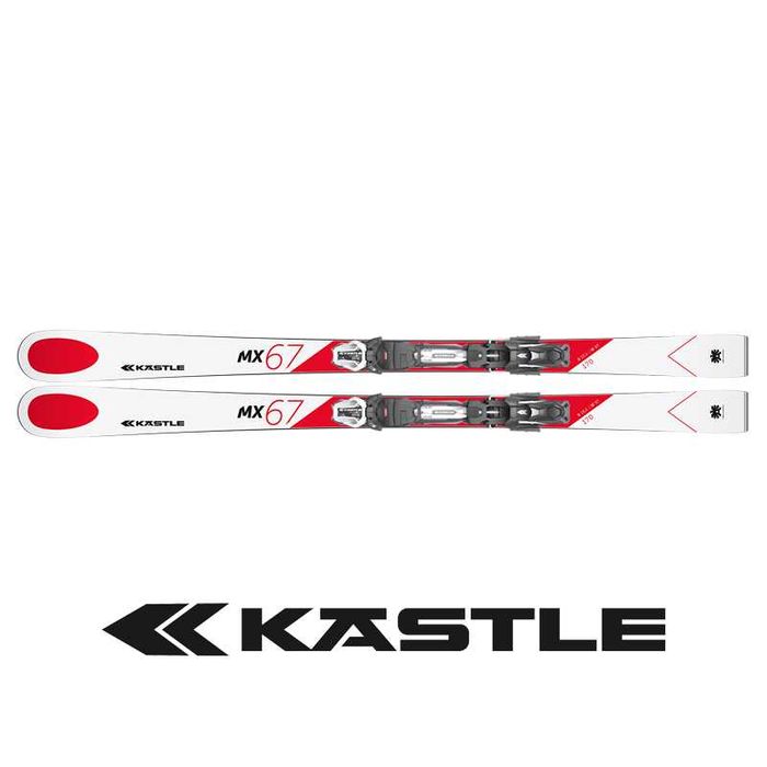 Narty zjazdowe KASTLE MX67 + K12 TRI nowe, wyprzedaż