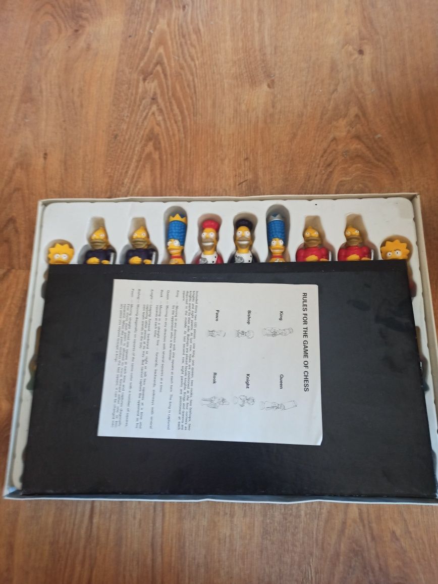 Gra w szachy 3-D Simpsons 1992 r