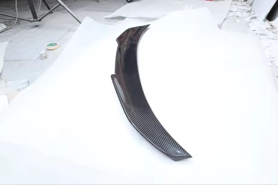 Aileron LIP SPOILER Traseiro BMW E90 05-12 FIBRA DE CARBONO verdadeira