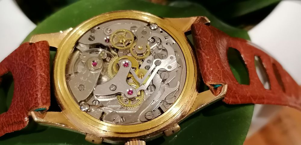 Relógio antigo cauny cronografo