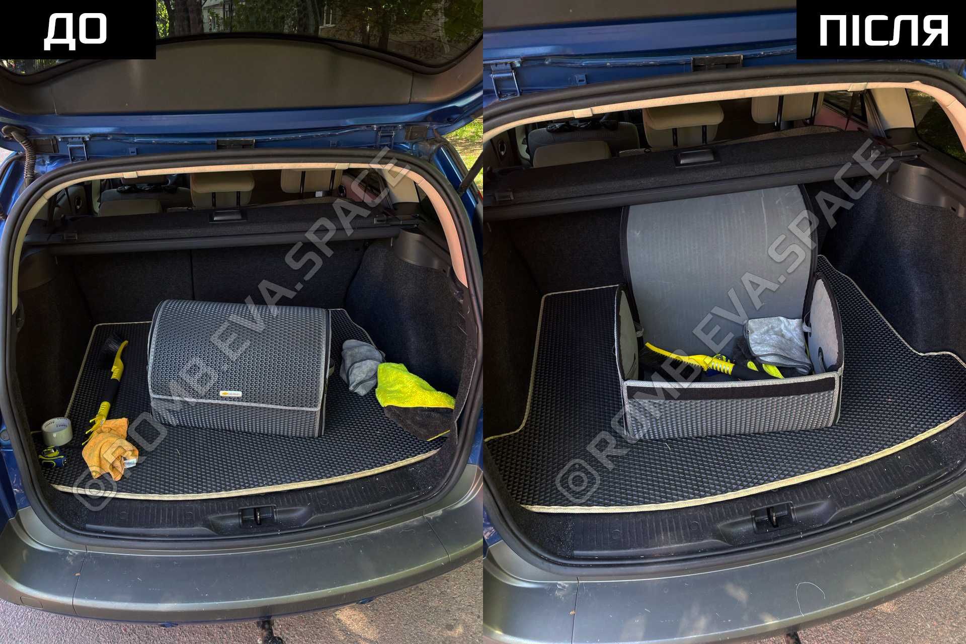 Органайзер в багажник з ЕВА килимка сумка / саквояж для авто EVA ЄВА
