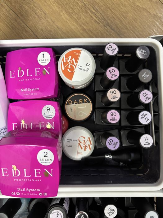 Набір для манікюру 135 шт, Гель лак для манікюра,нарощування нігтів