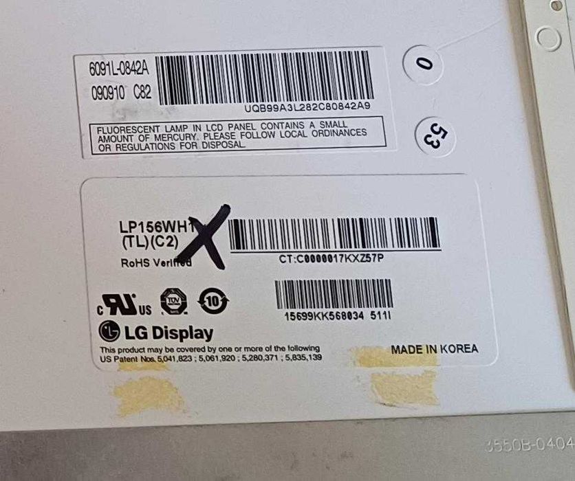 Matryca Toshiba Satellite LP156WH1