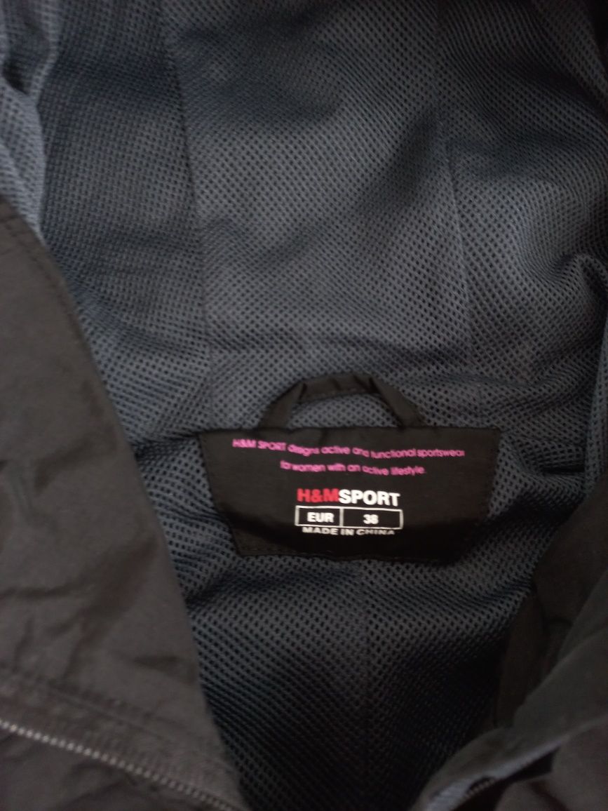 H&M SPORT kurtka damska , rozmiar 38, czarna