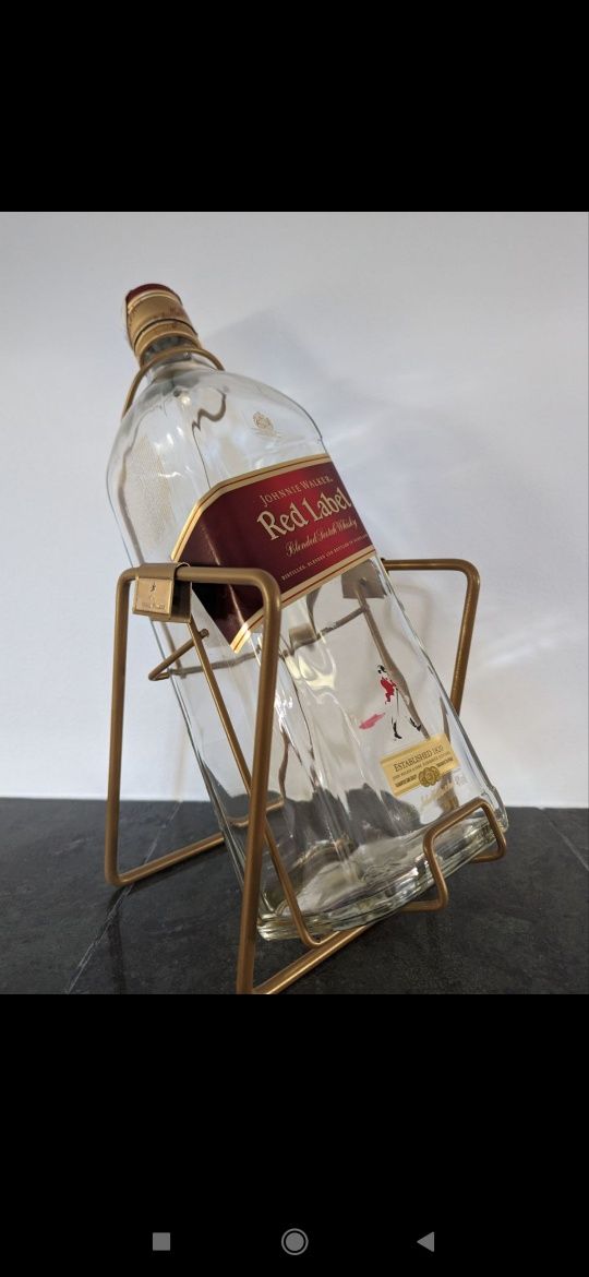 Бутылка - качеля для виски Red Label 3 л