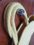Mala MANGO de algodão amarela
