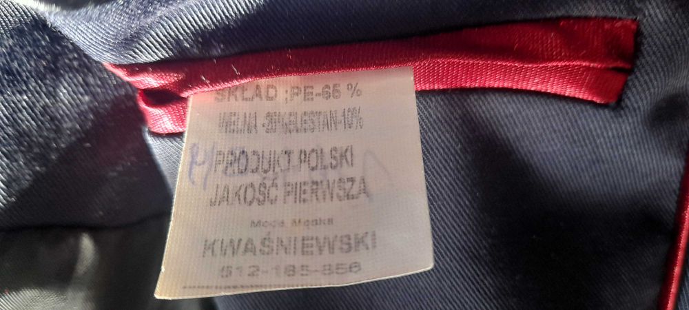 Marynarka męska granatowa