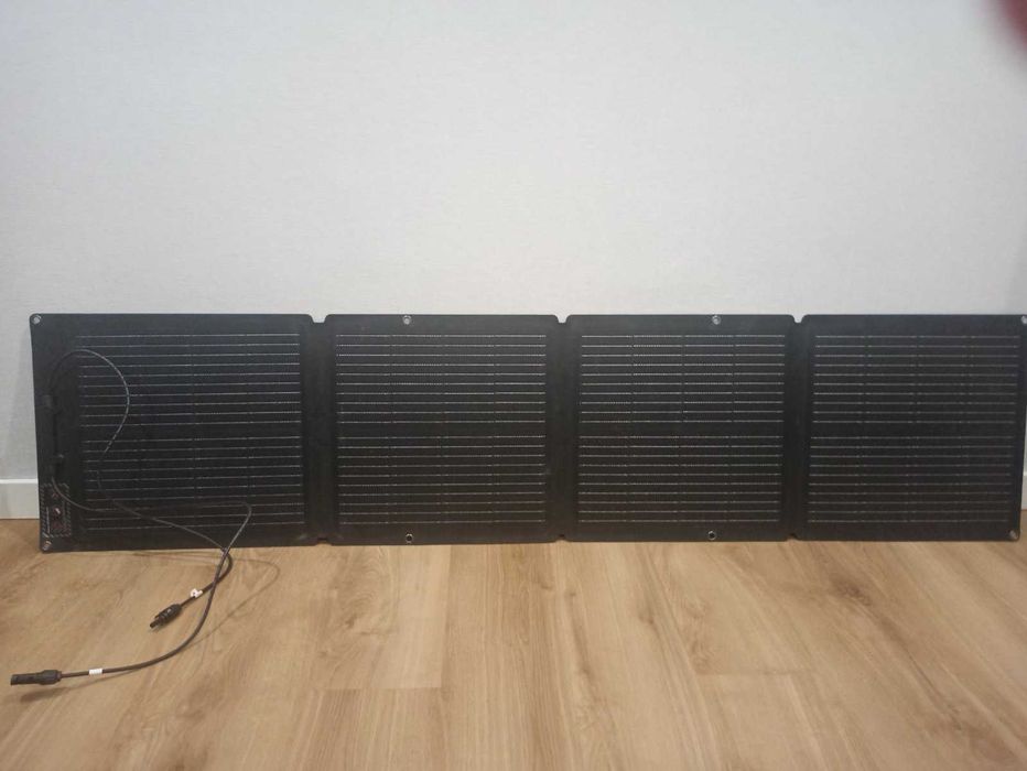 Сонячна панель EcoFlow 110 Вт  + 2 кабелі (Bluetti та Ecoflow)