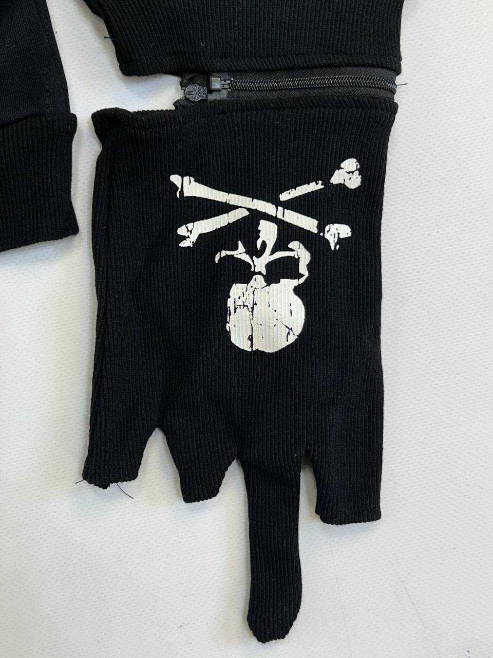 Project Grailz GR Mastermind zip up чорна зіпка зипка фулл худи кофта