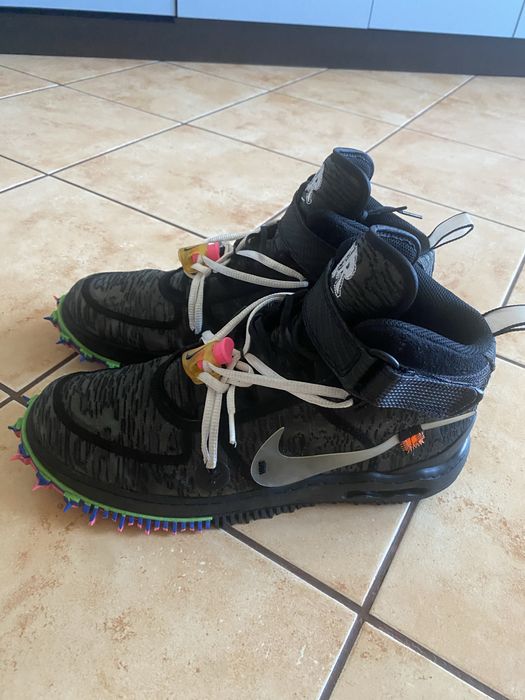 Nike air force 1 mid off-white black