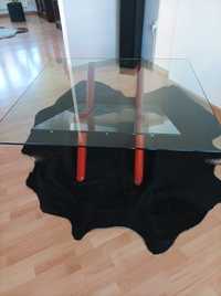 Stół szklany 120x120