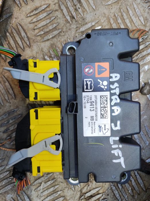 Sensor poduszek powietrznych sterownik opel astra j lift