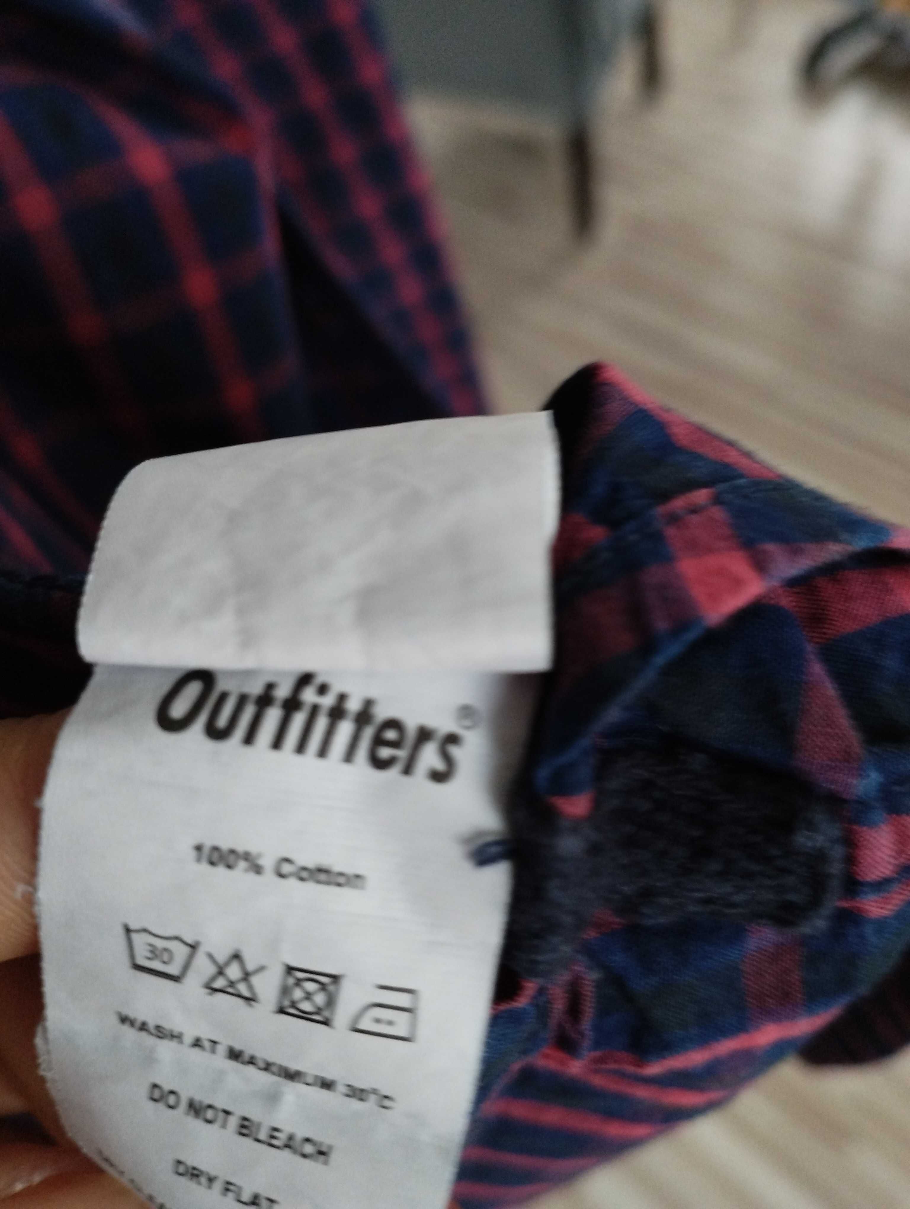 Koszula w kratę, bawełna, Outfitters, M
