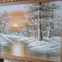 Картина на холсте "Закат"