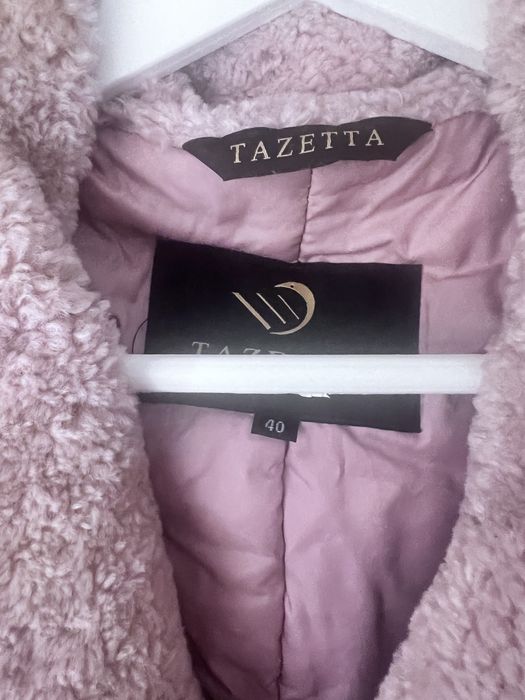 Розовая шубка на зиму